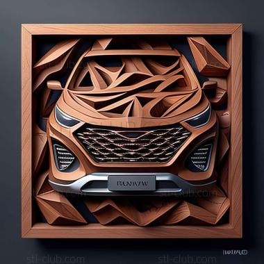 3D модель Hyundai Nexo (STL)